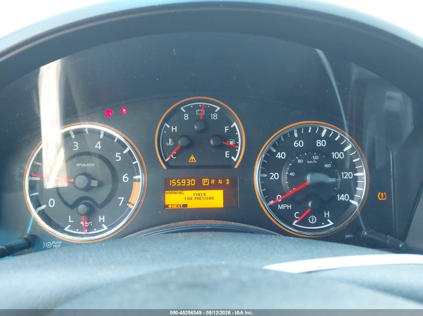 NISSAN TITAN 2012 VIN 1N6BA0ED7CN307168