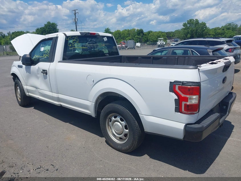 2019 Ford F-150 3.3 white Lot 111045256352 Vin 1FTMF1CB1KKC82787