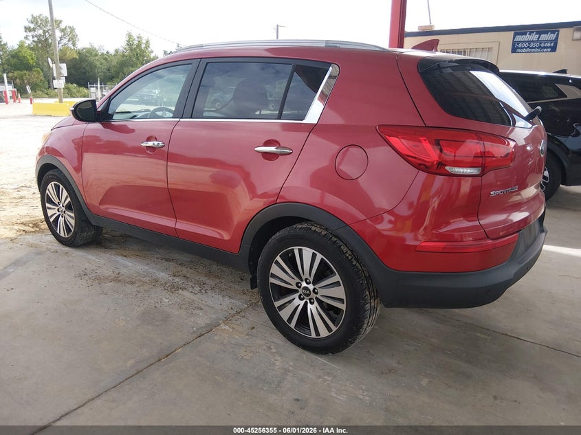 2015 KIA SPORTAGE SPORT UTILITY VEHICLE 2.4L I-4 DI, DOHC, VVT, 182HP