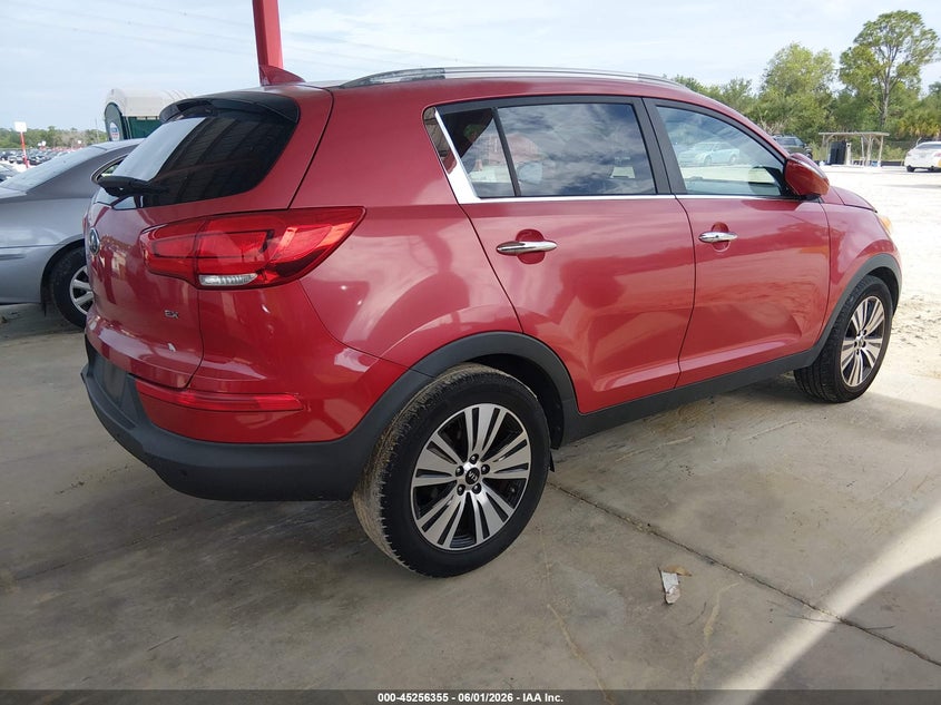 2015 KIA SPORTAGE SPORT UTILITY VEHICLE 2.4L I-4 DI, DOHC, VVT, 182HP