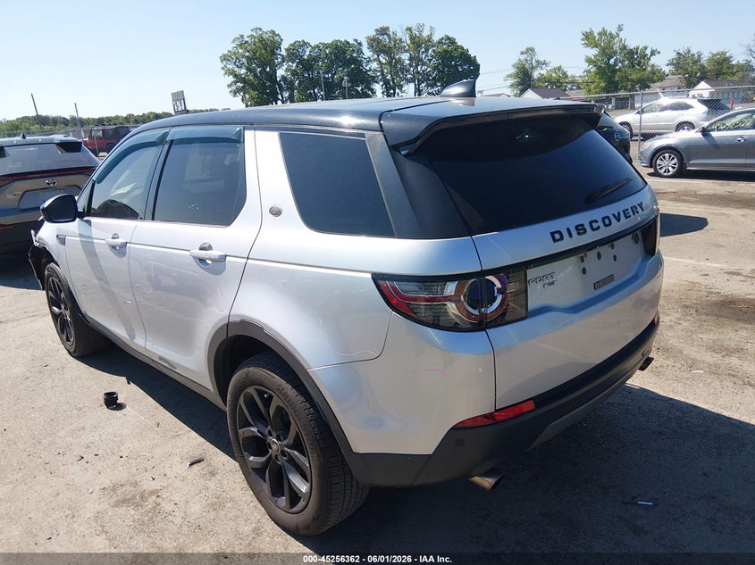Vin: salcr2bg8hh719110, lot: 45754183, land rover discovery sport hse 20173