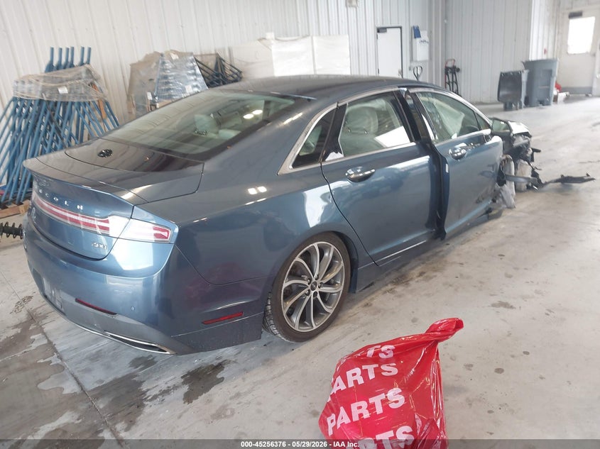 Vin: 3ln6l5lu2jr621668, lot: 45754196, lincoln mkz hybrid select 20184