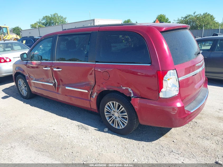 Vin: 2c4rc1cg9er413187, lot: 45754200, chrysler town & country touring-l 20143