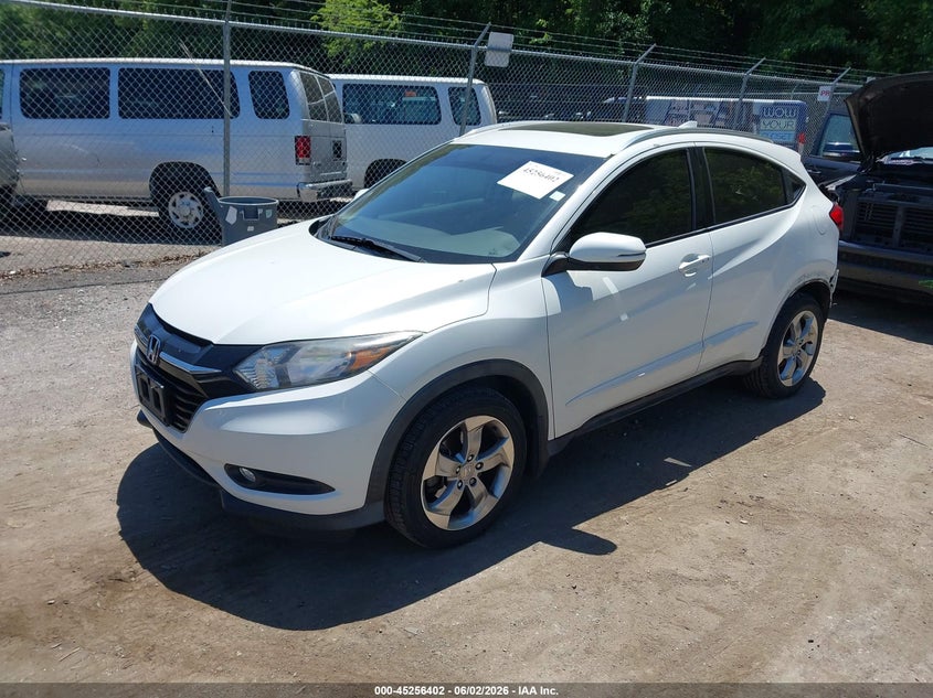 Vin: 3czru6h74hm720565, lot: 45754222, honda hr-v ex-l 20172