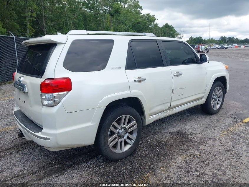 Vin: jtezu5jr7c5037443, lot: 45754228, toyota 4runner limited 20124