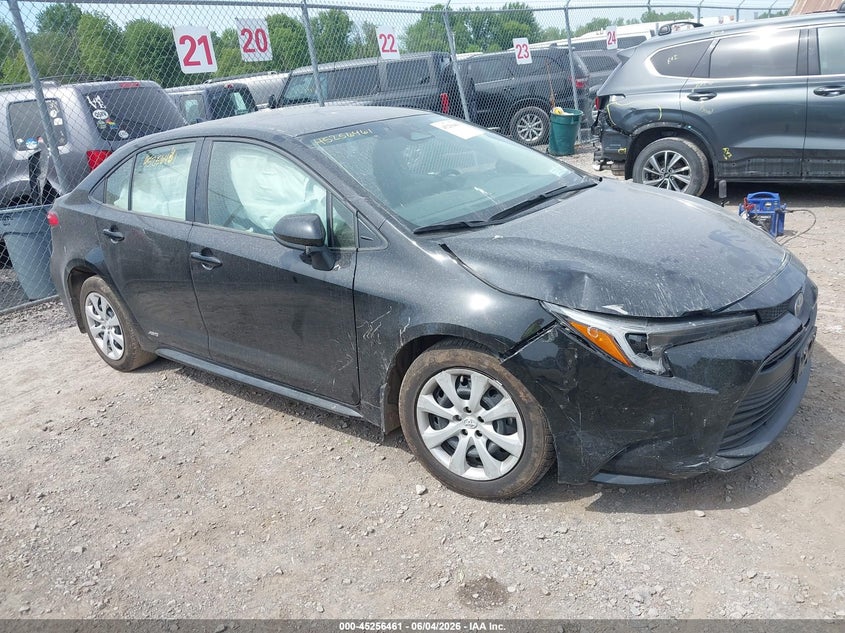 Vin: jtdbdmhe8s3019899, lot: 45754281, toyota corolla hybrid le 2025 img_1