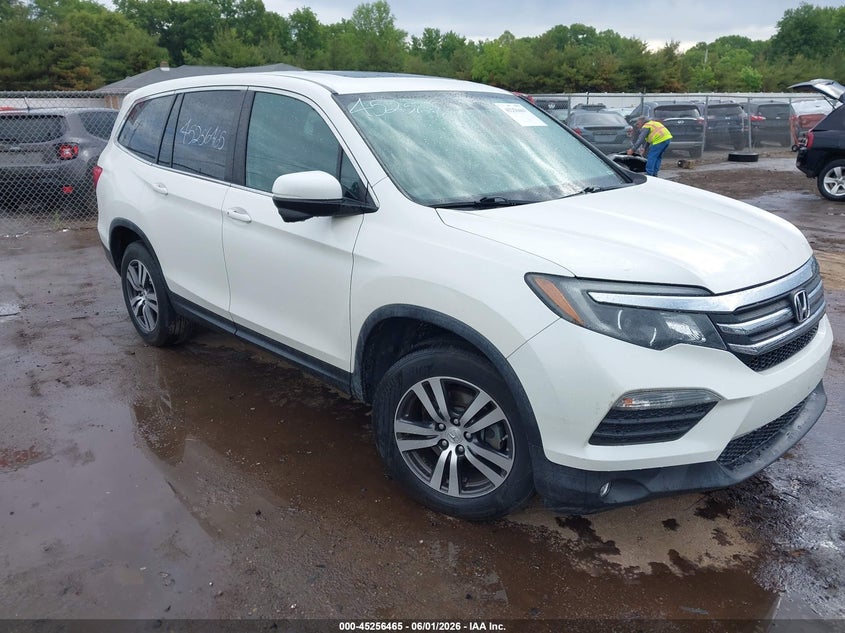 Vin: 5fnyf6h7xhb010456, lot: 45754285, honda pilot ex-l 2017 img_1