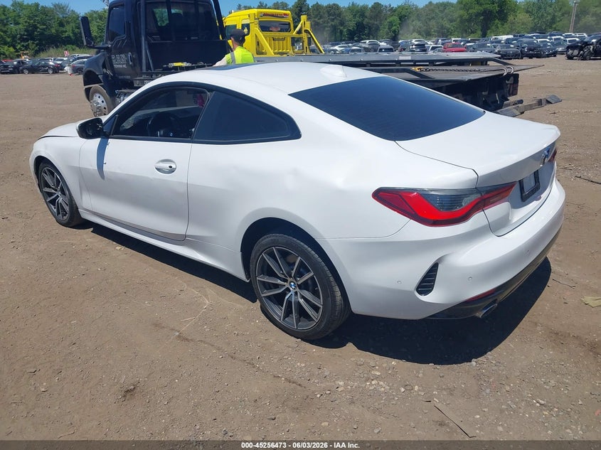 Vin: wba73ap03mcg72446, lot: 45754293, bmw 430i xdrive 20213
