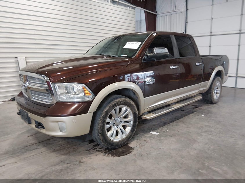 Vin: 1c6rr7wm0fs521367, lot: 45754294, ram 1500 laramie longhorn 20152