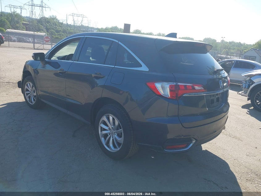 Vin: 5j8tb4h51gl026616, lot: 45754323, acura rdx technology   acurawatch plus packages/technology package 20163