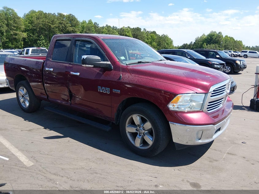 Vin: 1c6rr6gt3js211237, lot: 45754332, ram 1500 big horn  4x2 6'4 box 2018 img_1