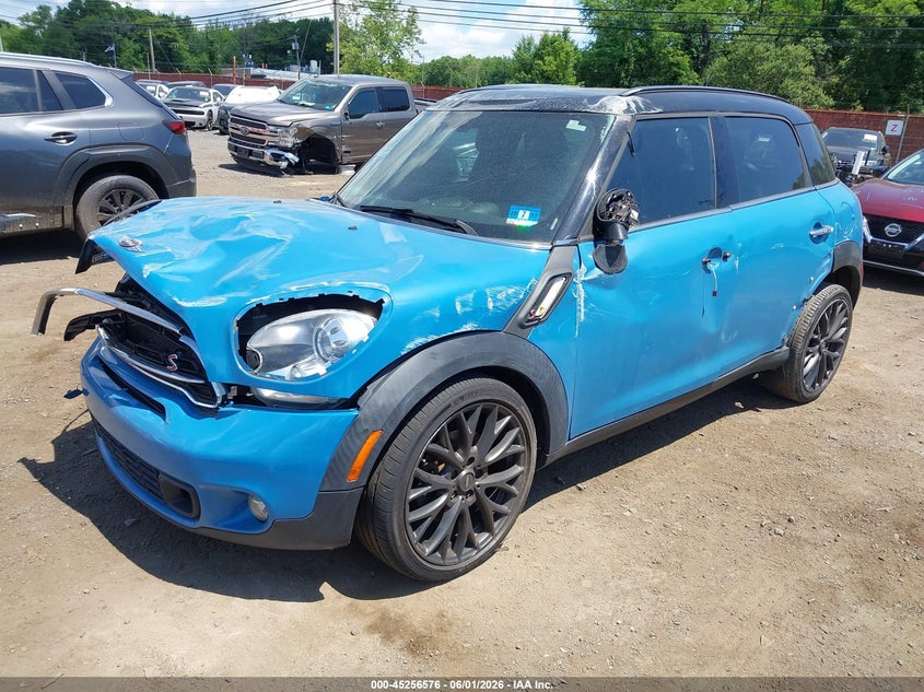 Vin: wmwzc3c57gwt10769, lot: 45754396, mini countryman cooper s 20162