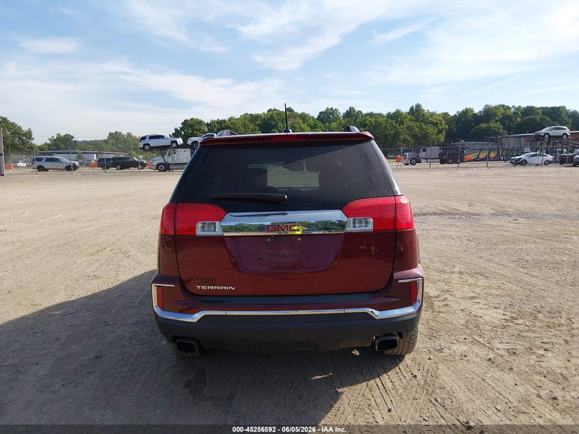 2016 Gmc Terrain 3.6 Slt brown Lot 111045256592 Vin 2GKFLPE35G6144579