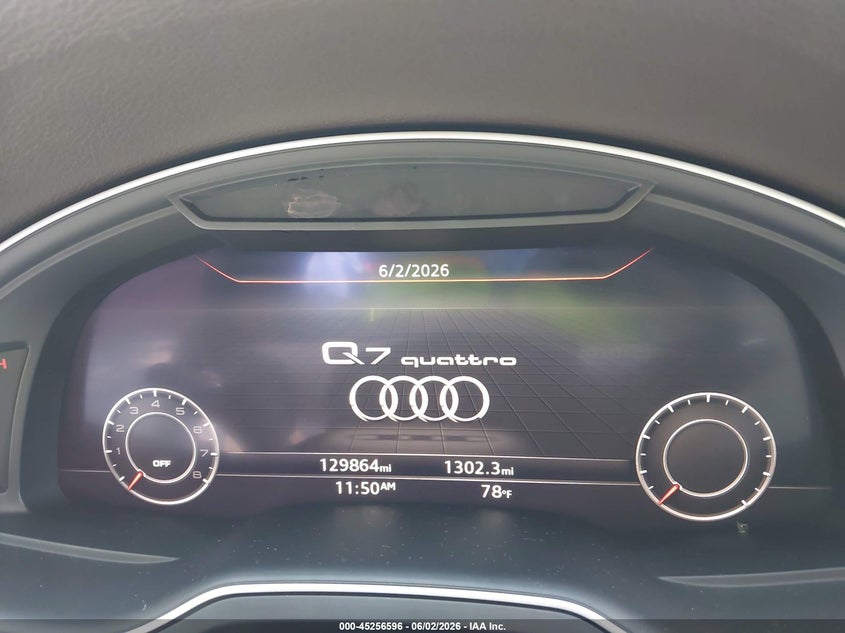 2017 Audi Q7 3.0T Premium VIN: WA1LAAF73HD028720 Lot: 45256596