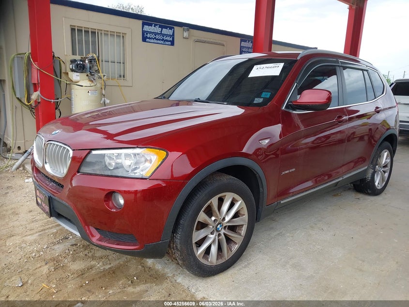 2013 BMW X3 auction photo 2