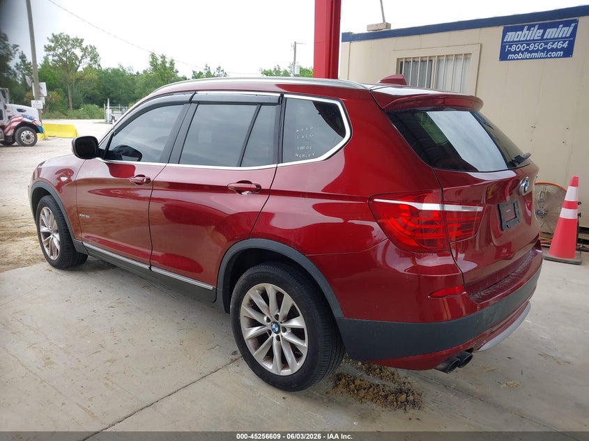 2013 BMW X3 auction photo 3