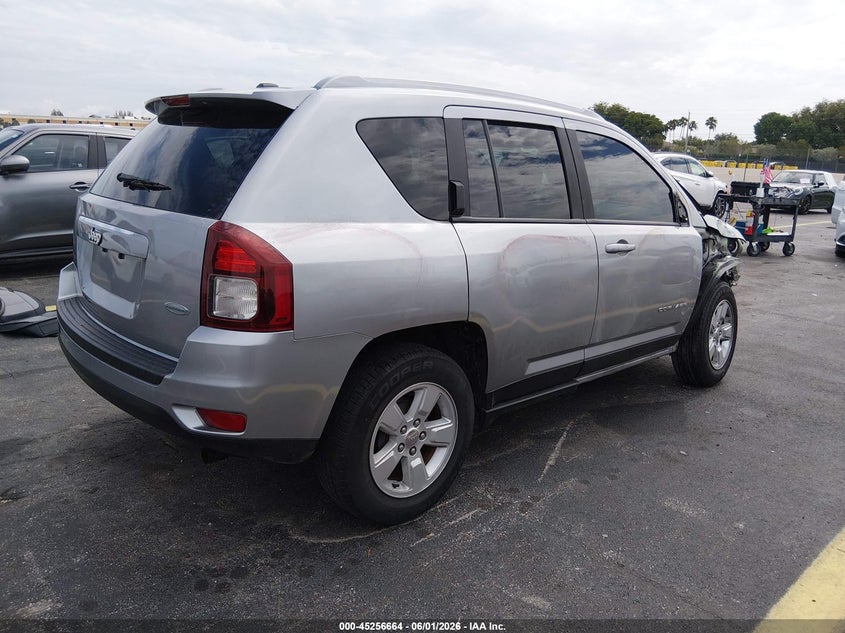 Vin: 1c4njcea0hd151348, lot: 45754484, jeep compass latitude fwd 20174