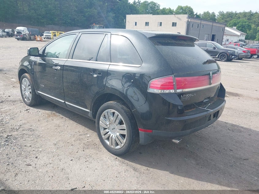 Vin: 2lmdj8jc7abj35224, lot: 45754502, lincoln mkx 20103