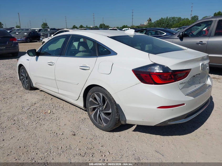 Vin: 19xze4f94ke004925, lot: 45754527, honda insight touring 20193
