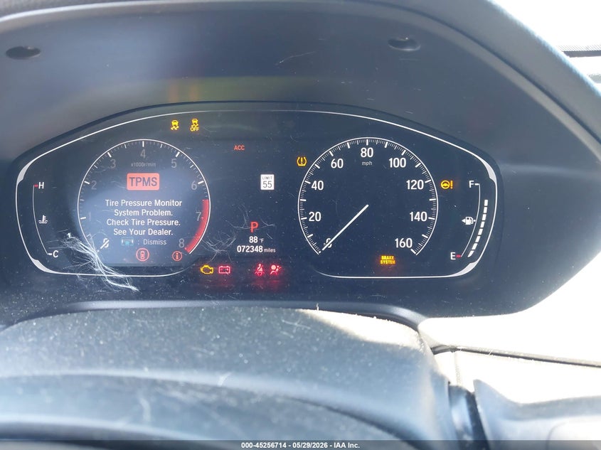 2020 HONDA ACCORD auction photo 7