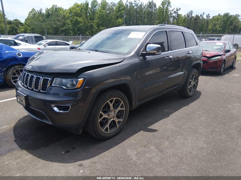 Vin: 1c4rjfbg2kc653447, lot: 45754534, jeep grand cherokee limited 4x4 20192