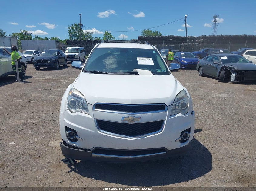 2011 Chevrolet Equinox 2.4 Ltz white Lot 111045256716 Vin 2GNALFEC7B1150851