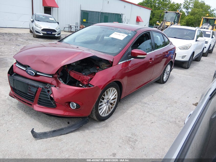 Vin: 1fadp3j26el105412, lot: 45754538, ford focus titanium 20142