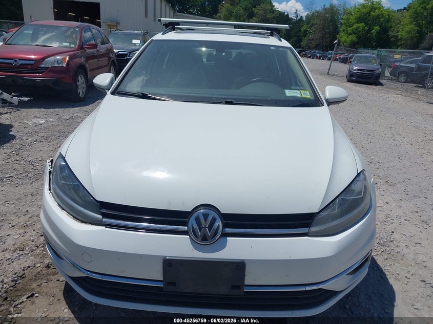 2018 Volkswagen Golf Sportwagen Tsi S/Tsi Se VIN: 3VWD17AU8JM762366 Lot: 45256759