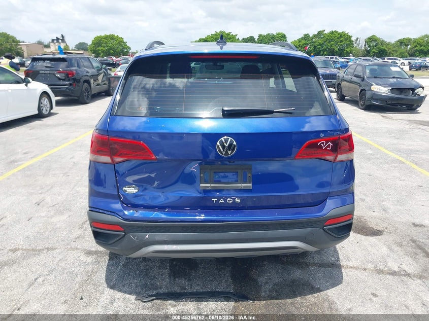 2023 Volkswagen Taos 1.5T S VIN: 3VVCX7B20PM369885 Lot: 45256762