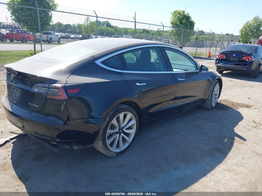 Vin: 5yj3e1eb8lf666169, lot: 45754610, tesla model 3 long range dual motor all-wheel drive 20204