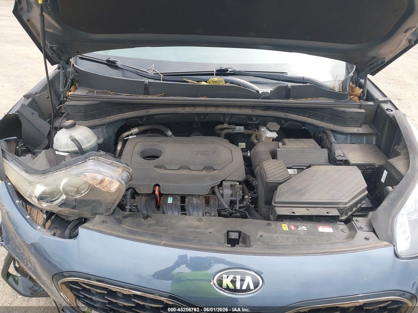 2020 Kia Sportage S VIN: KNDP63AC6L7814222 Lot: 45256793