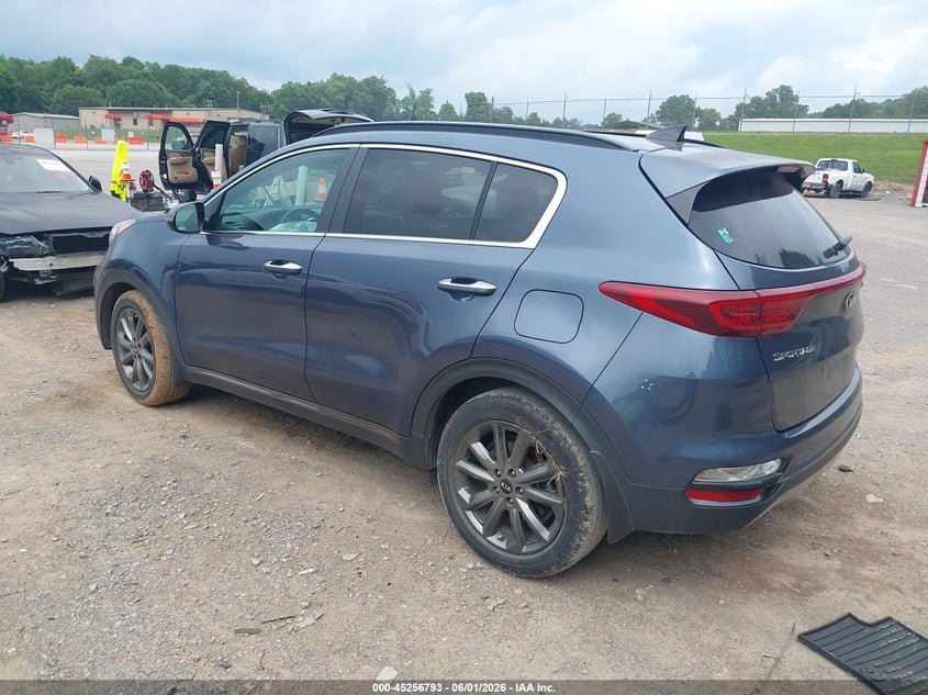 VIN KNDP63AC6L7814222 2020 KIA SPORTAGE S