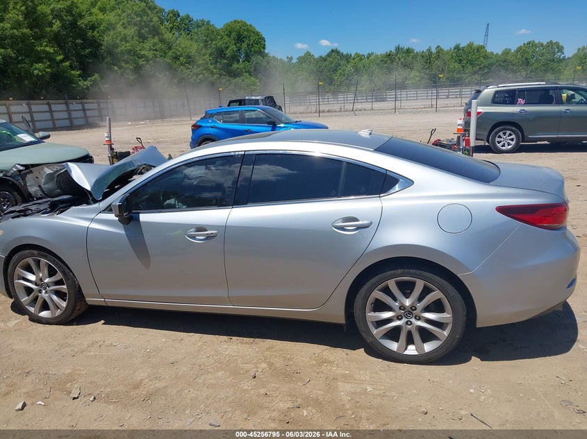 2017 Mazda Mazda6 Touring VIN: JM1GL1V51H1128821 Lot: 45256795
