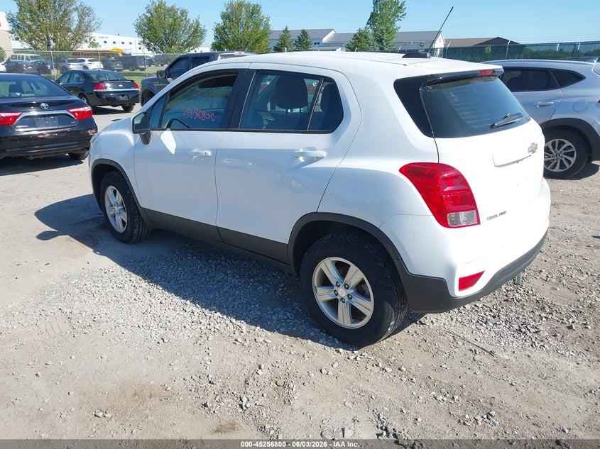 Vin: 3gncjnsb5kl281019, lot: 45754620, chevrolet trax ls 20193