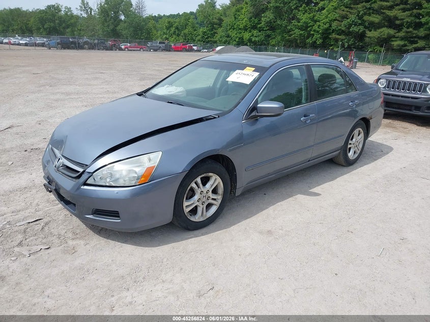 2007 Honda Accord 2.4 Ex 1HGCM56887A107203 photo 1
