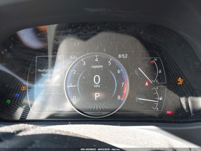 2022 Lexus Ux 200 VIN: JTHX3JBH4N2046388 Lot: 45256825