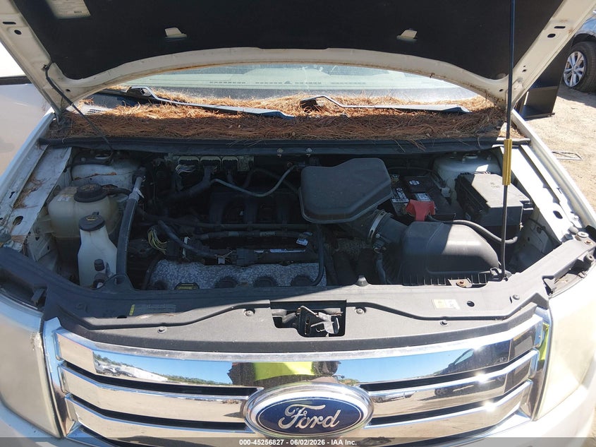 2010 Ford Edge 3.5 Sel white Lot 111045256827 Vin 2FMDK4JC4ABB61720