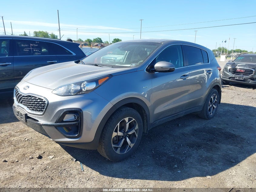 VIN KNDPMCAC6M7873777 2021 KIA SPORTAGE LX