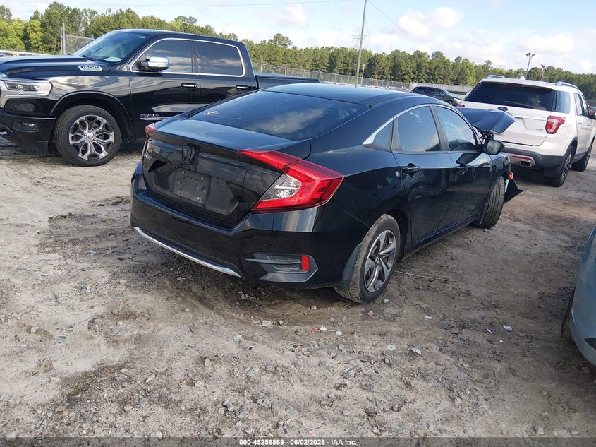 2020 HONDA CIVIC SEDAN 2.0L I-4 DOHC, VVT, 158HP