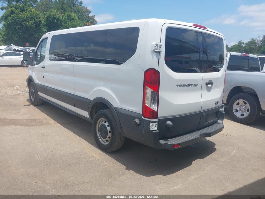 Vin: 1fbzx2zm3jka99847, lot: 45754702, ford transit-350 xl 20183
