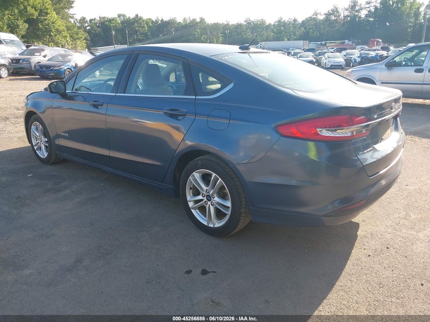 Vin: 3fa6p0uu4jr281942, lot: 45754706, ford fusion hybrid s 20183