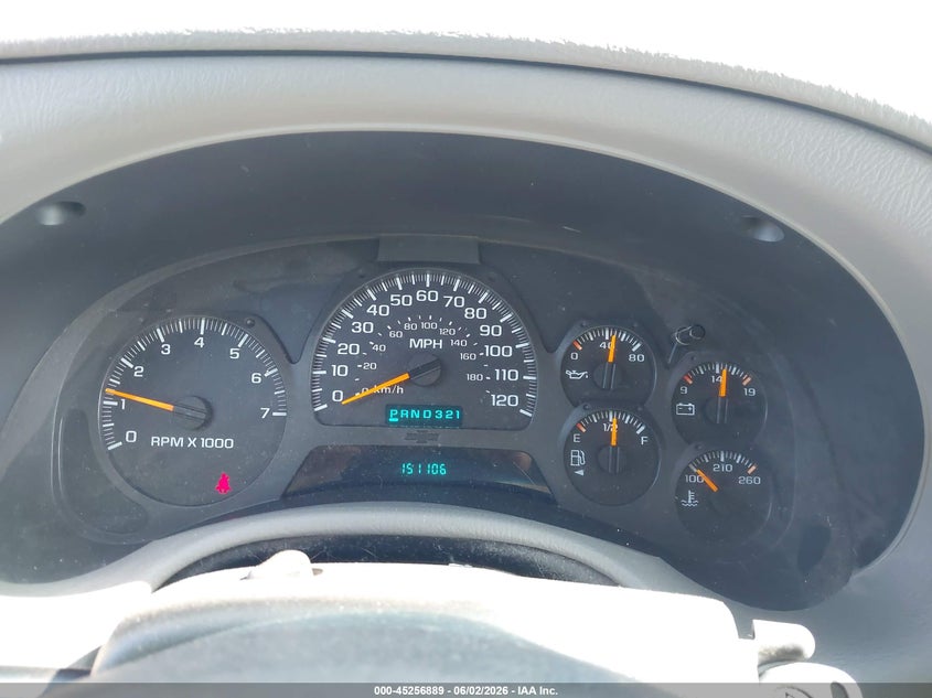 2002 Chevrolet Trailblazer Ls VIN: 1GNDS13S722243821 Lot: 45256889