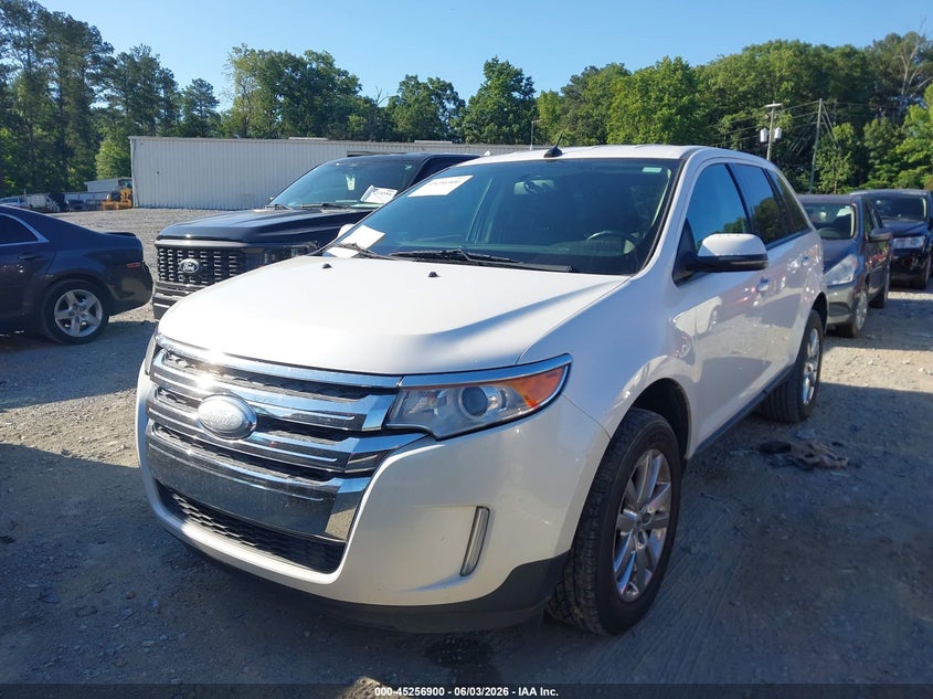 Vin: 2fmdk3jc3dbb19778, lot: 45754720, ford edge sel 20132