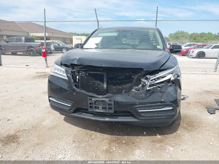 2014 Acura Mdx Technology Package VIN: 5FRYD4H44EB013816 Lot: 45256955