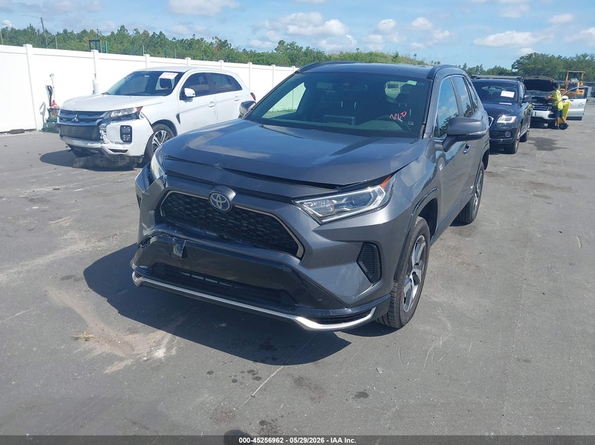 2021 TOYOTA RAV4 PRIME auction photo 2