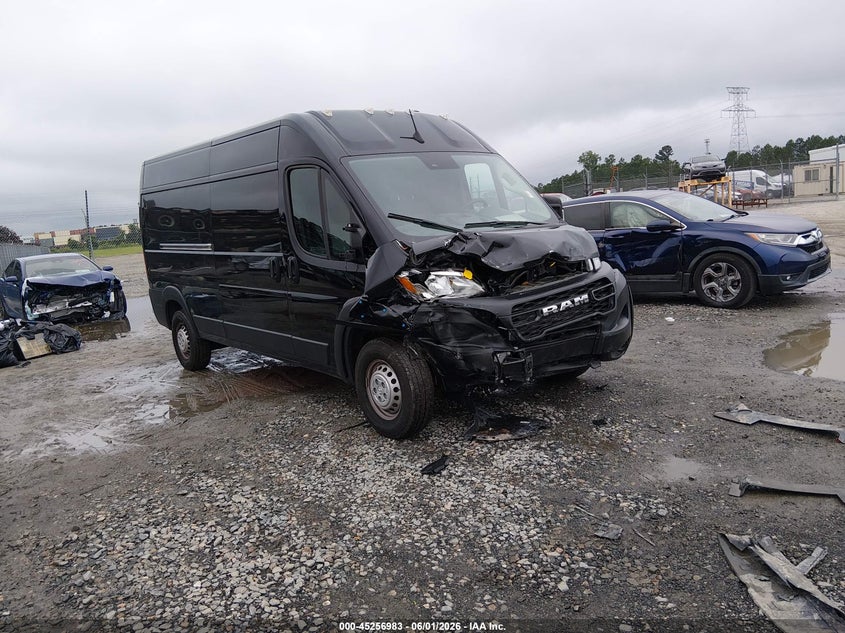 Vin: 3c6lrvdg2te155658, lot: 45754803, ram promaster 2500 tradesman high roof 159 wb w/pass seat 2026 img_1