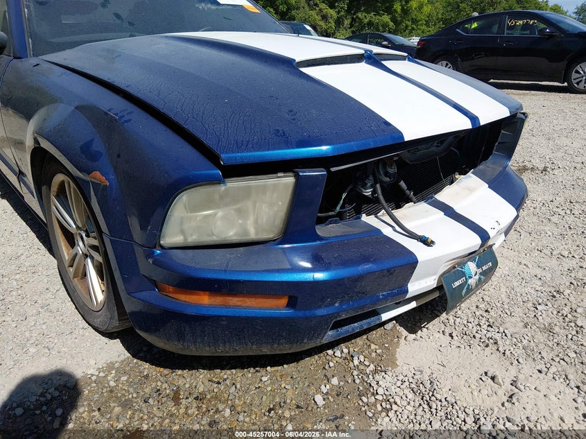 2007 Ford Mustang V6 Deluxe/V6 Premium VIN: 1ZVFT80N675331333 Lot: 45257004