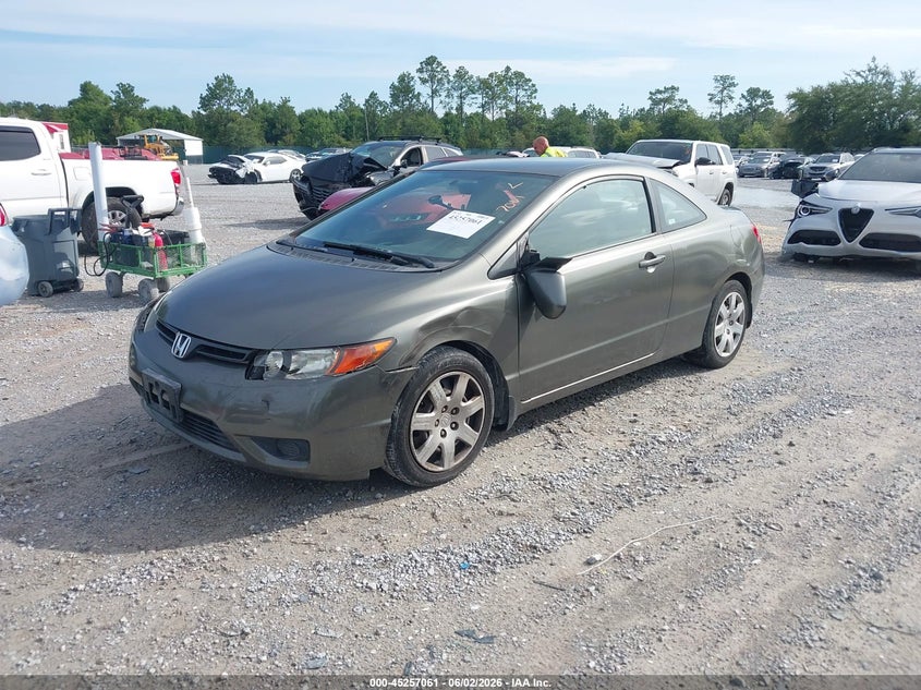 2007 Honda Civic Lx 2HGFG12687H509418 photo 1
