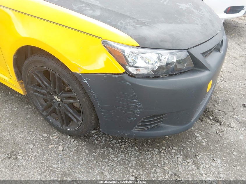 2012 Scion Tc 2.5 Release Series 7.0 Yellow Lot 111045257063 Vin JTKJF5C72C3024479