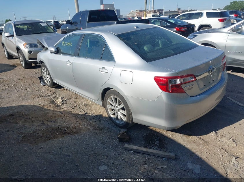 2012 TOYOTA CAMRY SEDAN 2.5L I-4 DOHC, VVT, 178HP